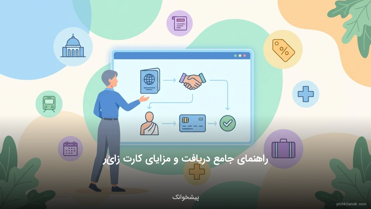 راهنمای جامع دریافت و مزایای کارت زائر