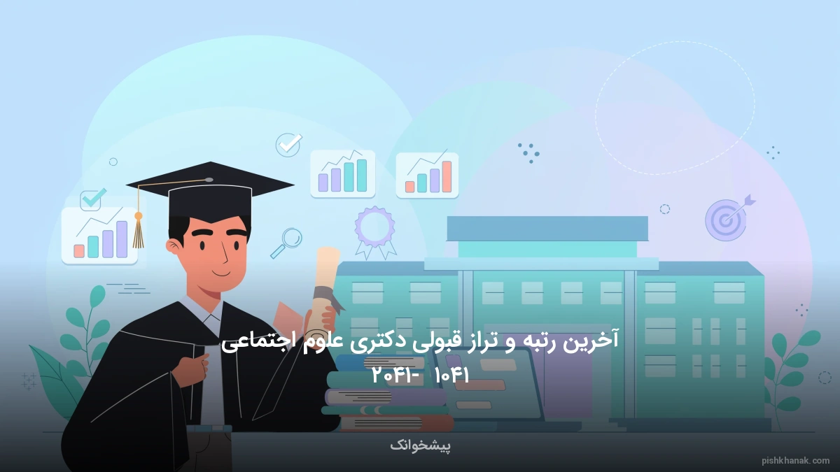 آخرین رتبه و تراز قبولی دکتری علوم اجتماعی ۱۴۰۵ - ۱۴۰۶