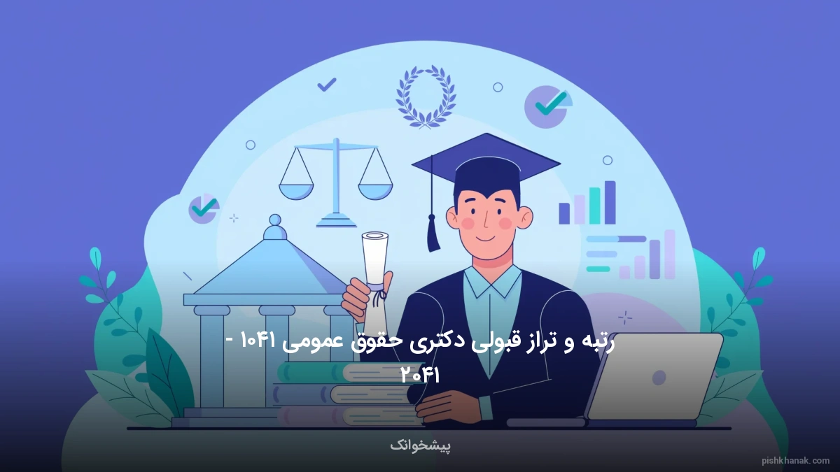 رتبه و تراز قبولی دکتری حقوق عمومی ۱۴۰۵ - ۱۴۰۶