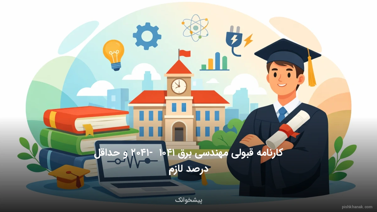 کارنامه قبولی مهندسی برق ۱۴۰۵ - ۱۴۰۶ و حداقل درصد لازم