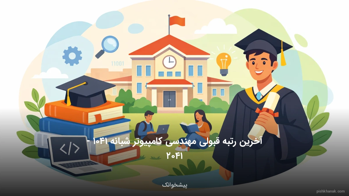 آخرین رتبه قبولی مهندسی کامپیوتر شبانه ۱۴۰۵ - ۱۴۰۶