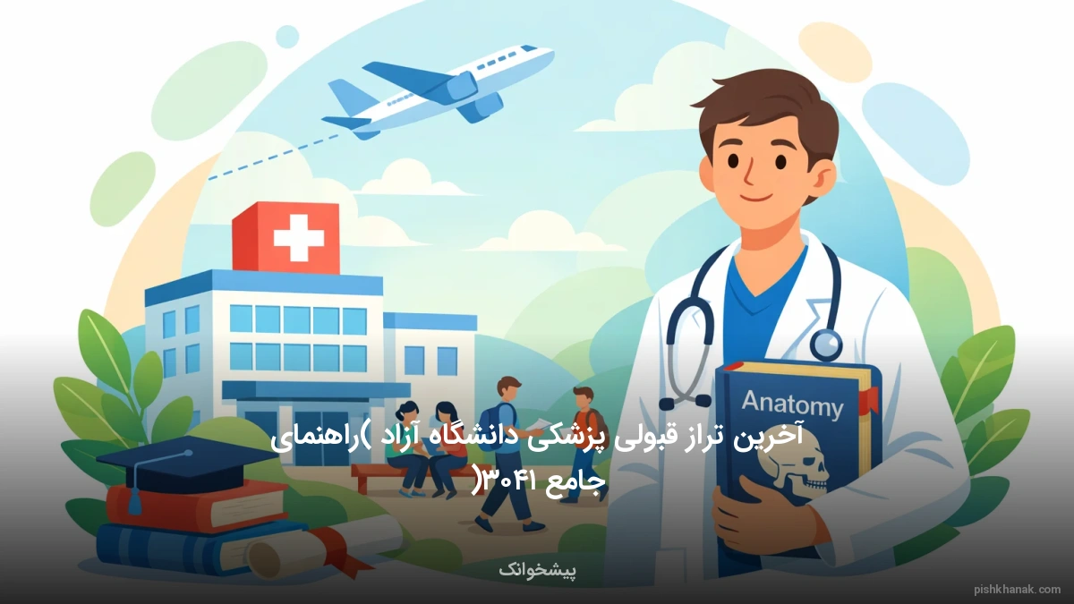 آخرین تراز قبولی پزشکی دانشگاه آزاد (راهنمای جامع ۱۴۰۵)