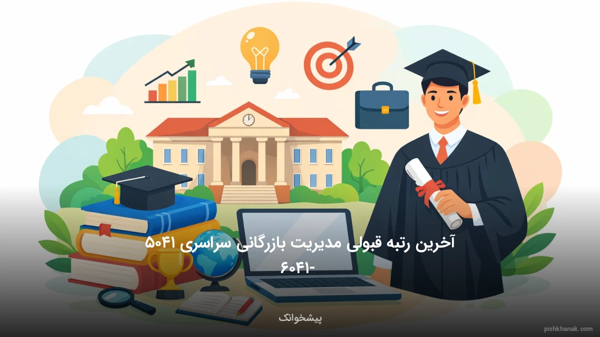 آخرین رتبه قبولی مدیریت بازرگانی سراسری ۱۴۰۵ - ۱۴۰۶